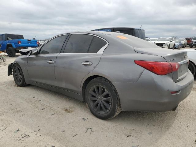 JN1BV7AP2EM684714 - 2014 INFINITI Q50 BASE GRAY photo 2