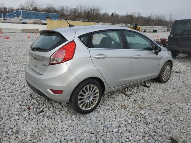 3FADP4FJ4EM240232 - 2014 FORD FIESTA TITANIUM SILVER photo 3