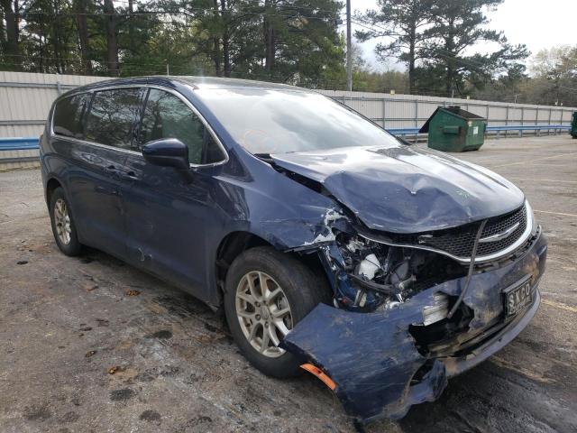 2C4RC1DG0HR770907 - 2017 CHRYSLER PACIFICA TOURING BLUE photo 4