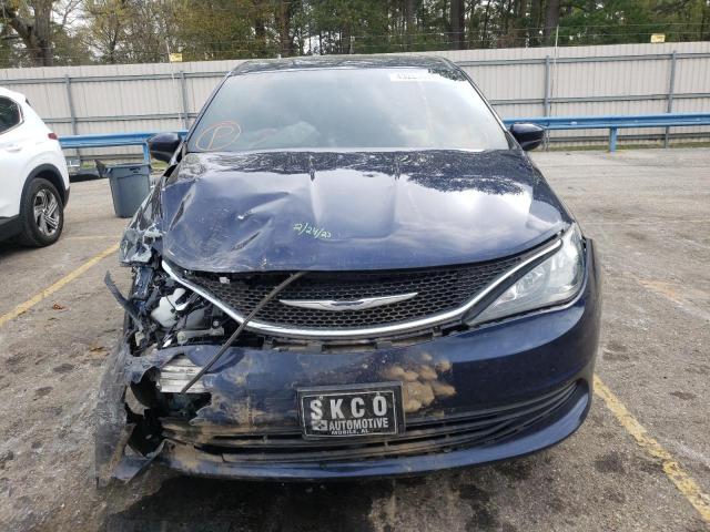 2C4RC1DG0HR770907 - 2017 CHRYSLER PACIFICA TOURING BLUE photo 5