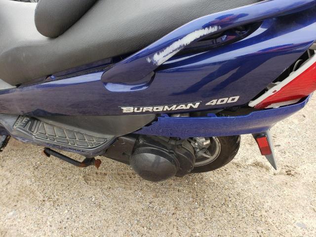 JS1CK43A852101554 - 2005 SUZUKI AN400 K3 BLUE photo 7