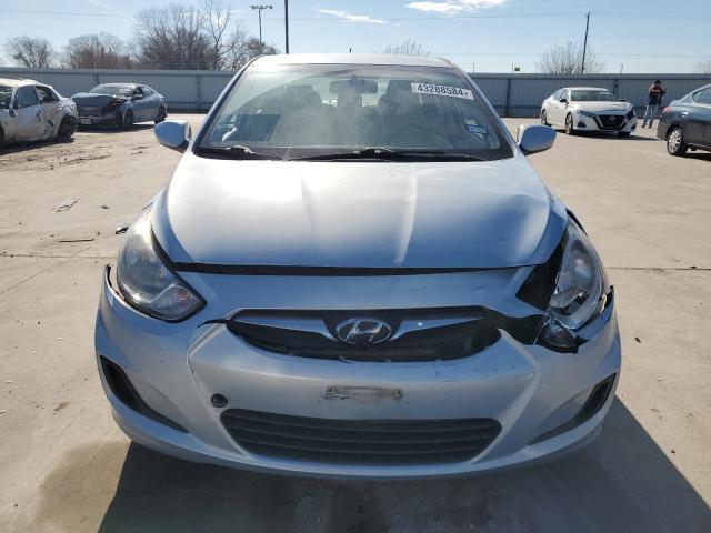 KMHCT4AE2DU526260 - 2013 HYUNDAI ACCENT GLS BLUE photo 5