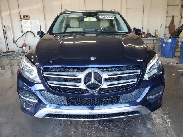 4JGDA5HB5HA902579 - 2017 MERCEDES-BENZ GLE 350 4MATIC BLUE photo 5