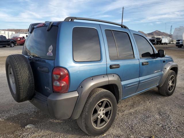 1J4GK48K53W664960 - 2003 JEEP LIBERTY SPORT BLUE photo 3