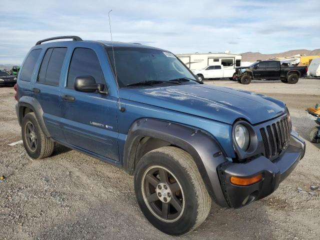 1J4GK48K53W664960 - 2003 JEEP LIBERTY SPORT BLUE photo 4