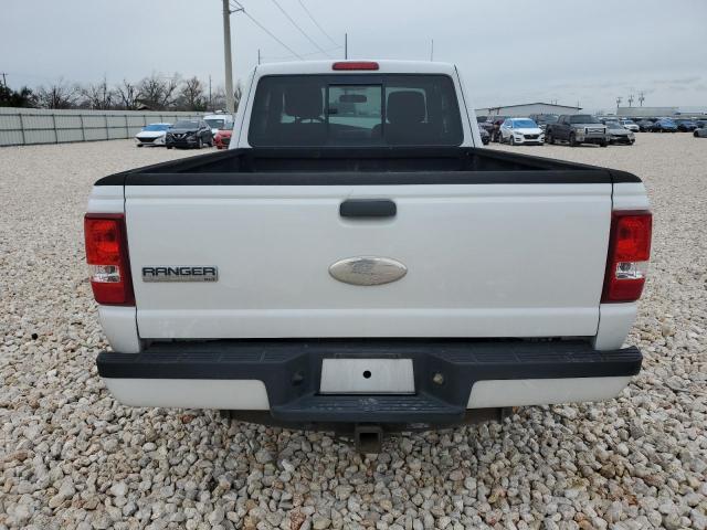 1FTKR4EE4APA50659 - 2010 FORD RANGER SUPER CAB WHITE photo 6