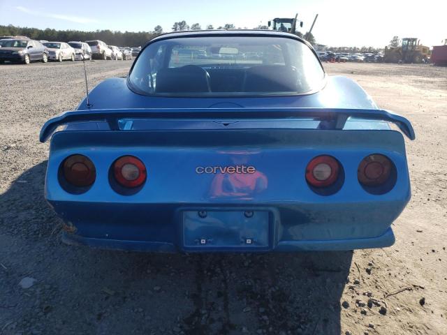 1G1AY8785C5111649 - 1982 CHEVROLET CORVETTE BLUE photo 10