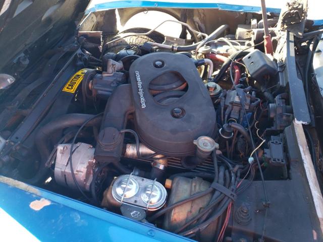 1G1AY8785C5111649 - 1982 CHEVROLET CORVETTE BLUE photo 11