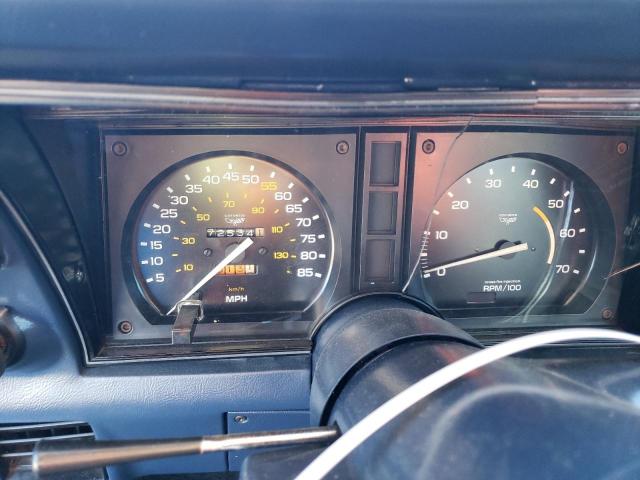 1G1AY8785C5111649 - 1982 CHEVROLET CORVETTE BLUE photo 9