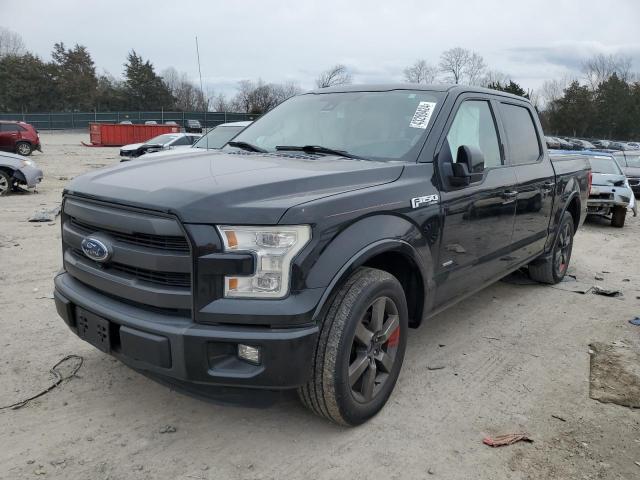 1FTEW1CG0FFD03434 - 2015 FORD F150 SUPERCREW BLACK photo 1