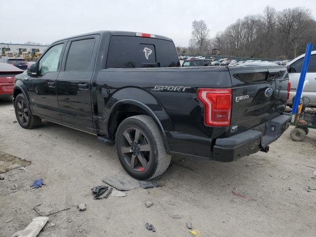 1FTEW1CG0FFD03434 - 2015 FORD F150 SUPERCREW BLACK photo 2