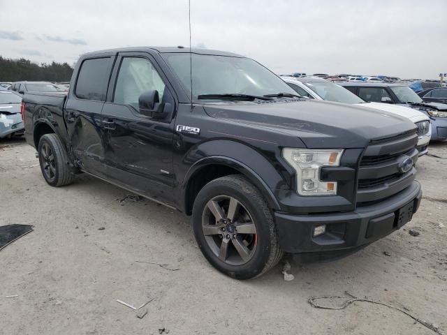 1FTEW1CG0FFD03434 - 2015 FORD F150 SUPERCREW BLACK photo 4