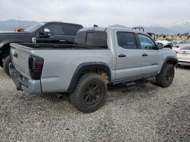 3TMAZ5CN8LM124775 - 2020 TOYOTA TACOMA DOUBLE CAB GRAY photo 3