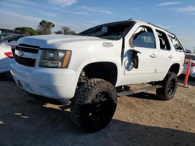 1GNUKAE03AR288496 - 2010 CHEVROLET TAHOE K1500 LS WHITE photo 1