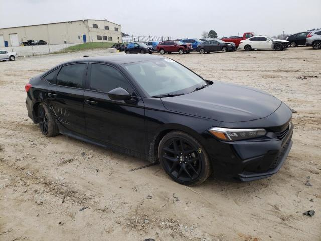 2HGFE2F58NH529498 - 2022 HONDA CIVIC SPORT 黑色 照片 4