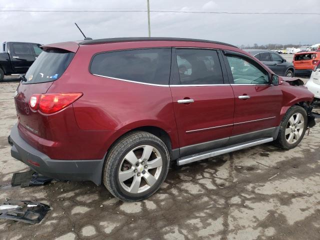 1GNLRHED7AS103054 - 2010 CHEVROLET TRAVERSE LTZ RED photo 3