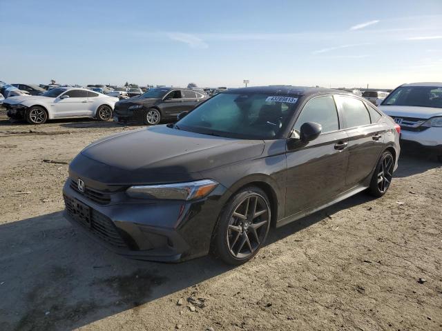 2HGFE2F54NH559811 - 2022 HONDA CIVIC SPORT BLACK photo 1