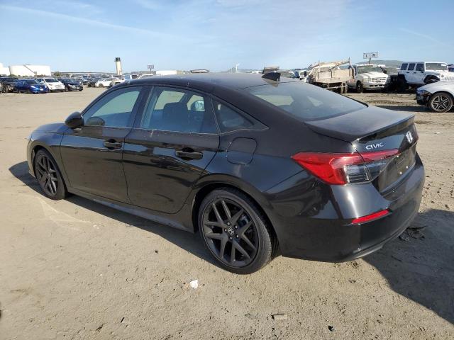 2HGFE2F54NH559811 - 2022 HONDA CIVIC SPORT BLACK photo 2