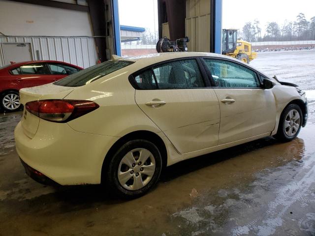 3KPFK4A74HE039930 - 2017 KIA FORTE LX WHITE photo 3