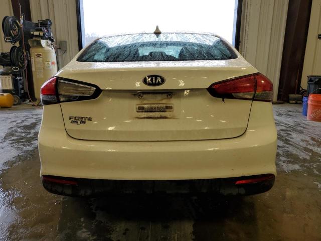 3KPFK4A74HE039930 - 2017 KIA FORTE LX WHITE photo 6