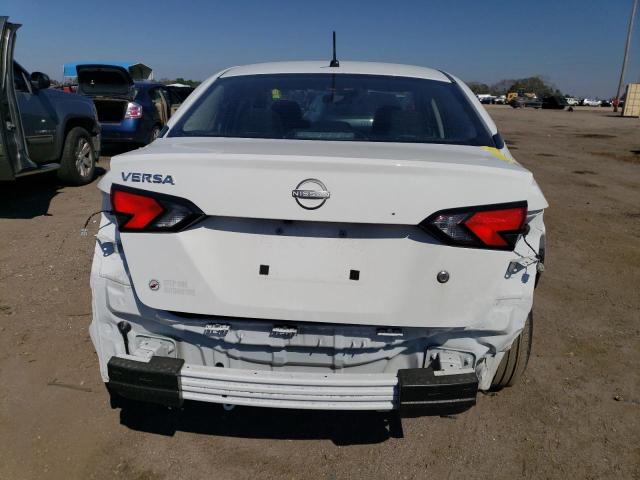 3N1CN8DV1PL861027 - 2023 NISSAN VERSA S WHITE photo 6