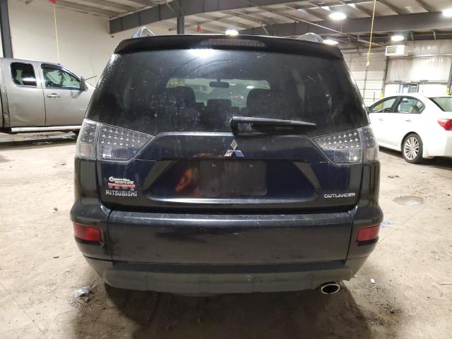 JA4AS2AW0AZ018146 - 2010 MITSUBISHI OUTLANDER ES BLACK photo 6