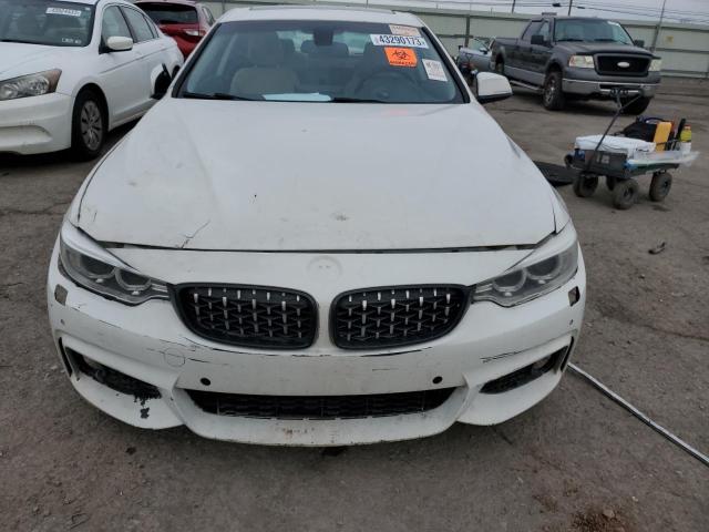 WBA3N5C50EF716126 - 2014 BMW 428 XI WHITE photo 5