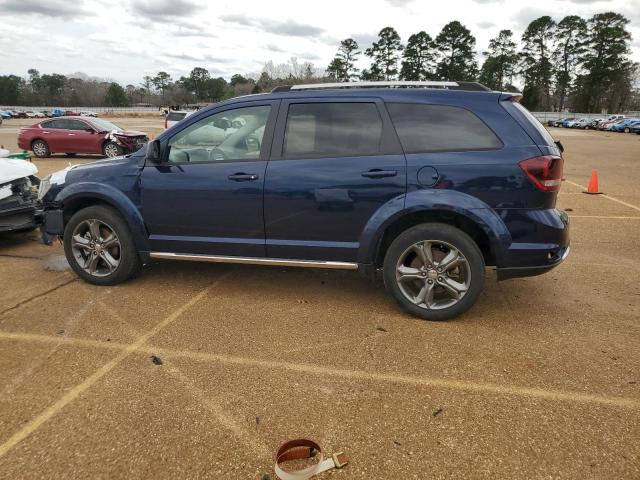 3C4PDCGB1HT566677 - 2017 DODGE JOURNEY CROSSROAD BLUE photo 2