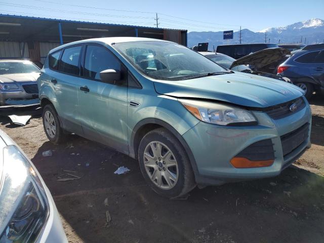 1FMCU0F70DUB36936 - 2013 FORD ESCAPE S TEAL photo 4