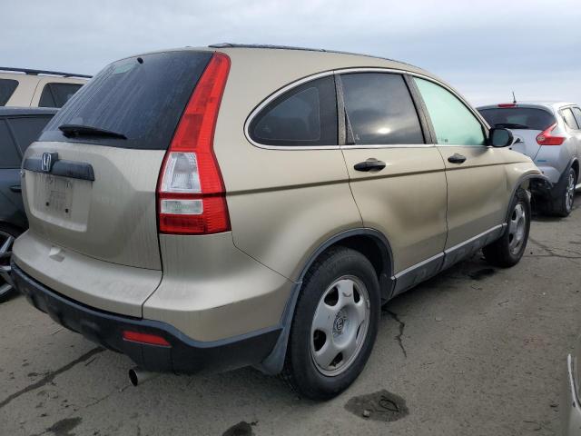 5J6RE38388L009350 - 2008 HONDA CR-V LX BEIGE photo 3