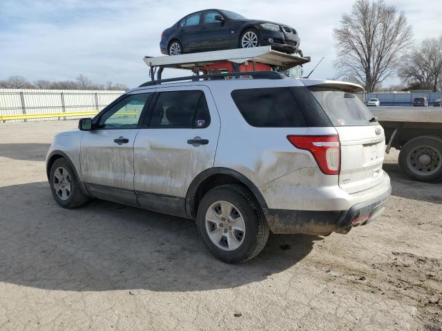 1FM5K7B85DGB57981 - 2013 FORD EXPLORER SILVER photo 2