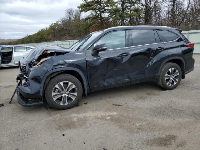 5TDGZRBHXMS559201 - 2021 TOYOTA HIGHLANDER XLE BLACK photo 1