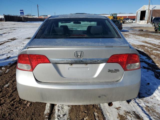 2HGFA16609H329154 - 2009 HONDA CIVIC LX-S 银色 照片 6