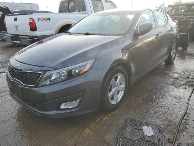 5XXGM4A75FG449638 - 2015 KIA OPTIMA LX GRAY photo 1