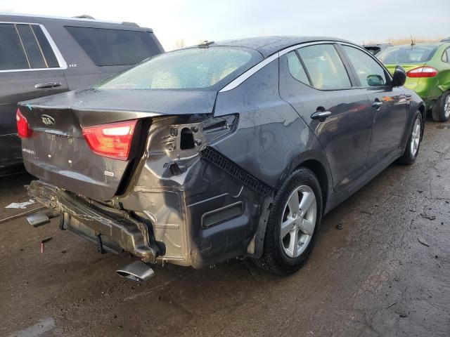 5XXGM4A75FG449638 - 2015 KIA OPTIMA LX GRAY photo 3