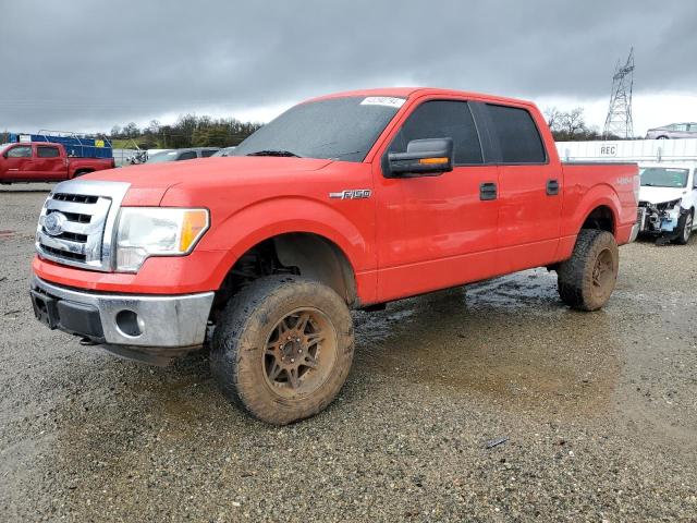 1FTFW1EF4CKD07076 - 2012 FORD F150 SUPERCREW RED photo 1