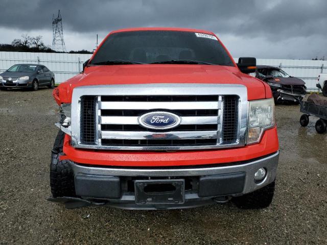 1FTFW1EF4CKD07076 - 2012 FORD F150 SUPERCREW RED photo 5