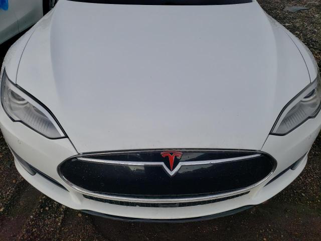 5YJSA1S15EFP57356 - 2014 TESLA MODEL S თეთრი ფოტო 11