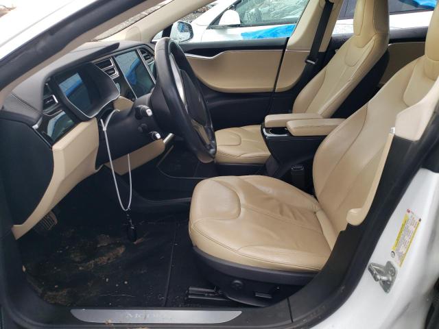 5YJSA1S15EFP57356 - 2014 TESLA MODEL S თეთრი ფოტო 7