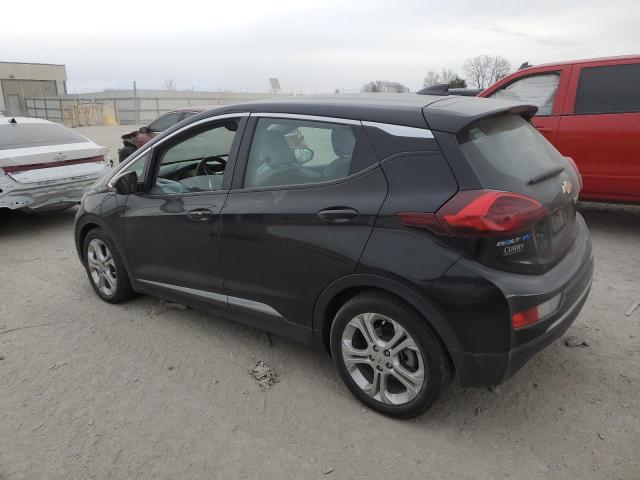 1G1FY6S09L4136233 - 2020 CHEVROLET BOLT EV LT BLACK photo 2