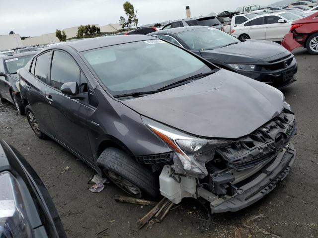 JTDKBRFU8G3528041 - 2016 TOYOTA PRIUS GRAY photo 4