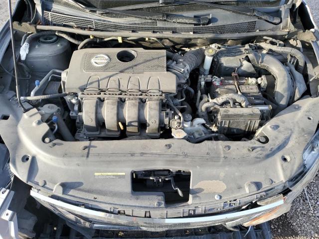 3N1AB7AP2FY290682 - 2015 NISSAN SENTRA S GRAY photo 11