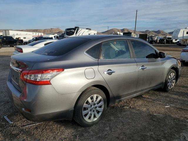 3N1AB7AP2FY290682 - 2015 NISSAN SENTRA S GRAY photo 3