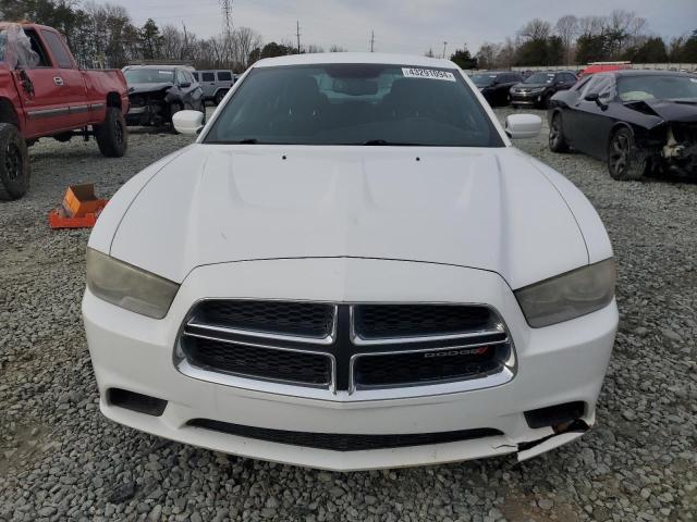 2C3CDXBG6DH610916 - 2013 DODGE CHARGER SE WHITE photo 5