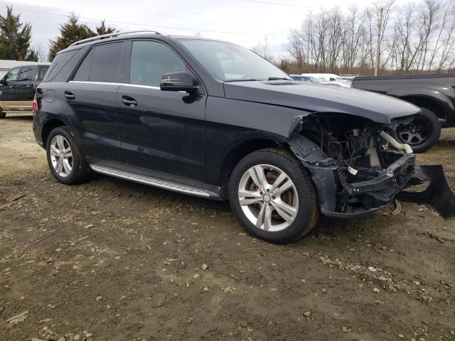 4JGDA5HB9EA355232 - 2014 MERCEDES-BENZ ML 350 4MATIC BLACK photo 4