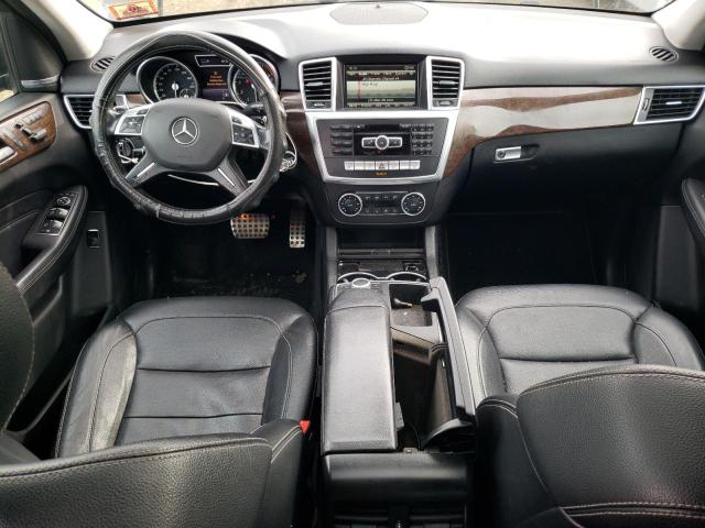 4JGDA5HB9EA355232 - 2014 MERCEDES-BENZ ML 350 4MATIC BLACK photo 8