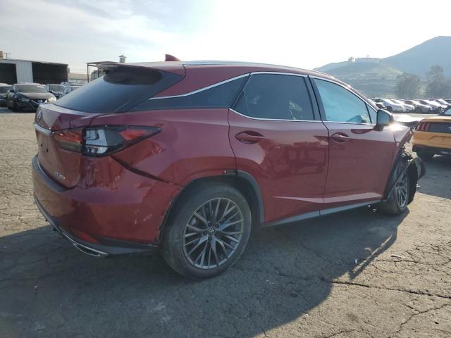 2T2YZMDAXMC270704 - 2021 LEXUS RX 350 F-SPORT RED photo 3