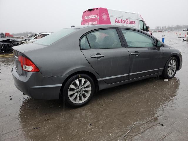 2HGFA1F93BH506327 - 2011 HONDA CIVIC EXL ნაცრისფერი ფოტო 3