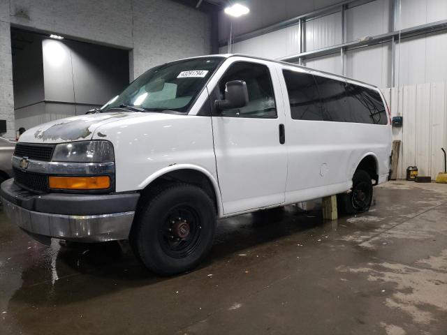 1GA2GYDG6A1132162 - 2010 CHEVROLET EXPRESS G3 LT WHITE photo 1