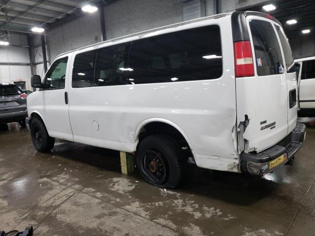 1GA2GYDG6A1132162 - 2010 CHEVROLET EXPRESS G3 LT WHITE photo 2